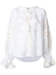embroidered peasant blouse Vita Kin