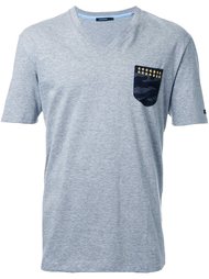 футболка с контрастным карманом  Guild Prime