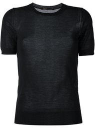 cuff detail knitted top Agnona