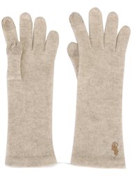 сенсорные перчатки с логотипом Polo Ralph Lauren