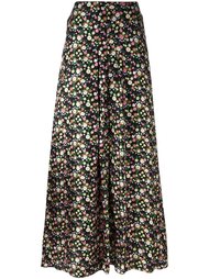 длинная юбка с цветочным принтом Tory Burch