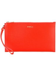 клатч с лямкой на запястье Furla