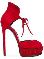 туфли с открытым носком Casadei