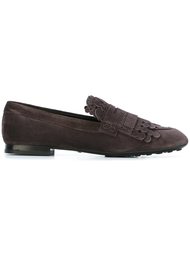 лоферы с бахромой Tod's