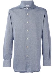 тканая рубашка Kiton