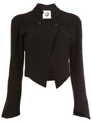 cropped pointy jacket Aganovich
