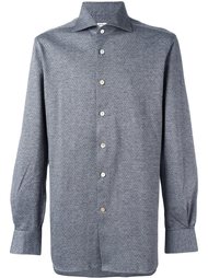 тканая рубашка Kiton