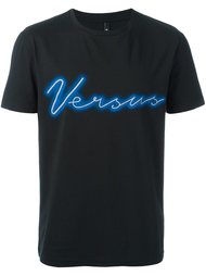 футболка с принтом-логотипом Versus