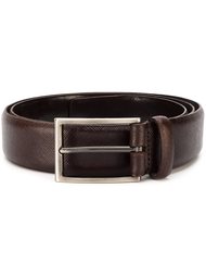 ремень с серебристой пряжкой Lardini