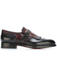 лоферы с бахромой Santoni