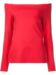 off-shoulders longsleeved blouse L'agence