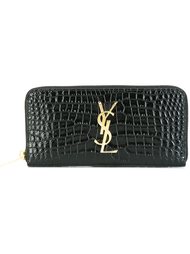 кошелек на молнии 'Monogram'  Saint Laurent