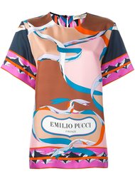 футболка с принтом Emilio Pucci
