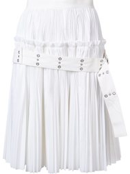 плиссированная юбка с поясом Sacai