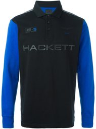 contrast sleeve polo shirt Hackett