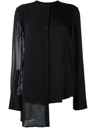 асимметричная рубашка  DKNY
