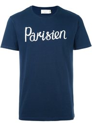 футболка 'Parisien'  Maison Kitsuné