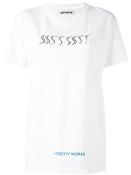 свободная футболка  Off-White
