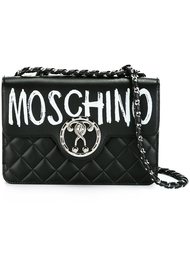 сумка на плечо с логотипом Moschino