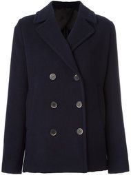 короткое двубортное пальто MSGM