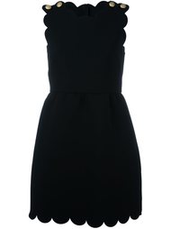 платье с фестонами Red Valentino