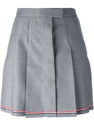 плиссированная юбка А-образного кроя   Thom Browne