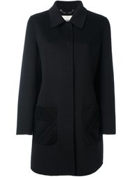 пальто с накладными карманами Fendi