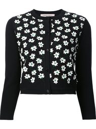 floral embroidered cardigan Carolina Herrera