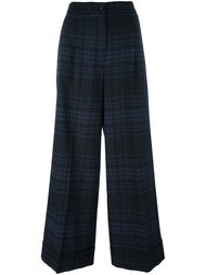 брюки в клетку Woolrich