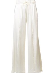 flared track pants Sea