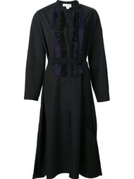 long sleeved ruffle dress Maison Rabih Kayrouz
