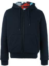 front pocket hooded jacket Moncler Gamme Bleu