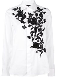 рубашка с вышивкой Dsquared2