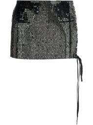 sequined micro skirt Anthony Vaccarello