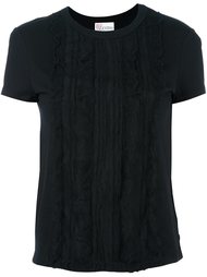 футболка с рюшами Red Valentino