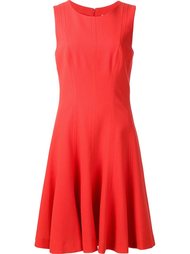 flared sleeveless dress Carolina Herrera
