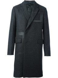 пальто с панельным дизайном Emporio Armani