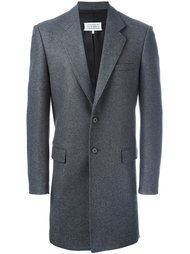 однобортное пальто Maison Margiela