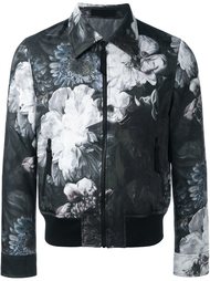 куртка с цветочным принтом   Alexander McQueen