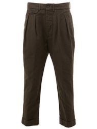 tapered cropped trousers Wooster + Lardini