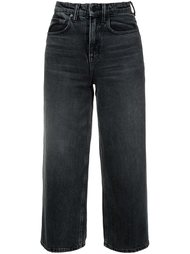 укороченные джинсы с высокой талией T By Alexander Wang