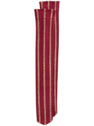 metallic striped socks Uma Wang