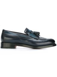 лоферы с кисточками Santoni