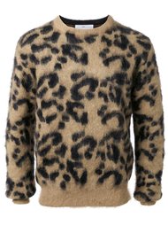 жаккардовый пуловер с леопардовым узором Toga