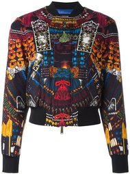 куртка-бомбер с принтом 'Samurai'  Dsquared2