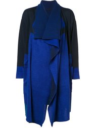 long draped front cardigan  Issey Miyake