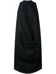 платье шифт с драпировкой Rick Owens