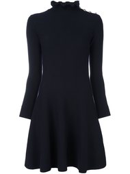 платье с пуговичной отделкой Red Valentino
