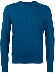 crew neck fine knit sweatshirt Z Zegna