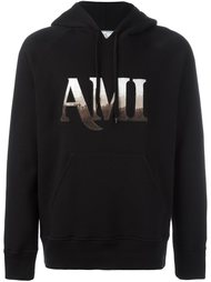logo print sweatshirt Ami Alexandre Mattiussi